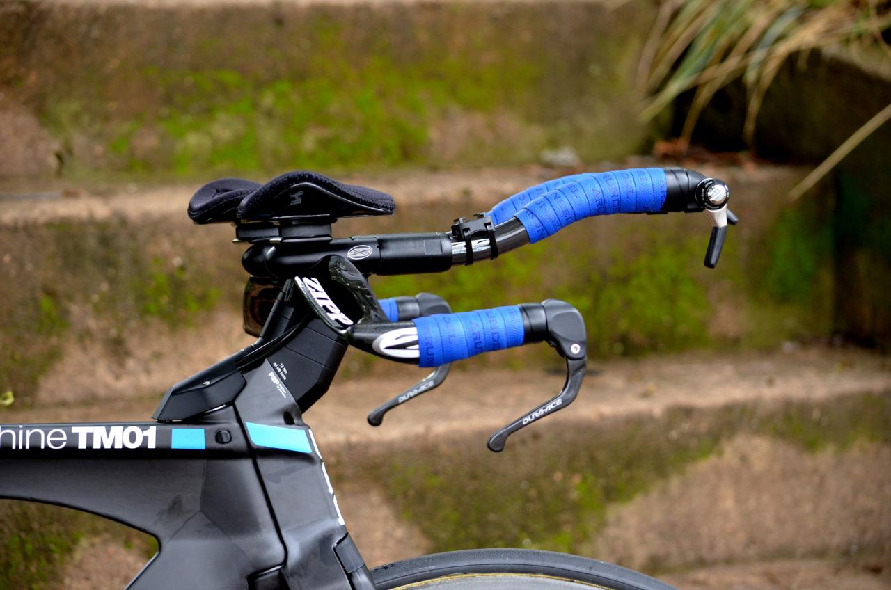 Time trial clearance bike handlebars